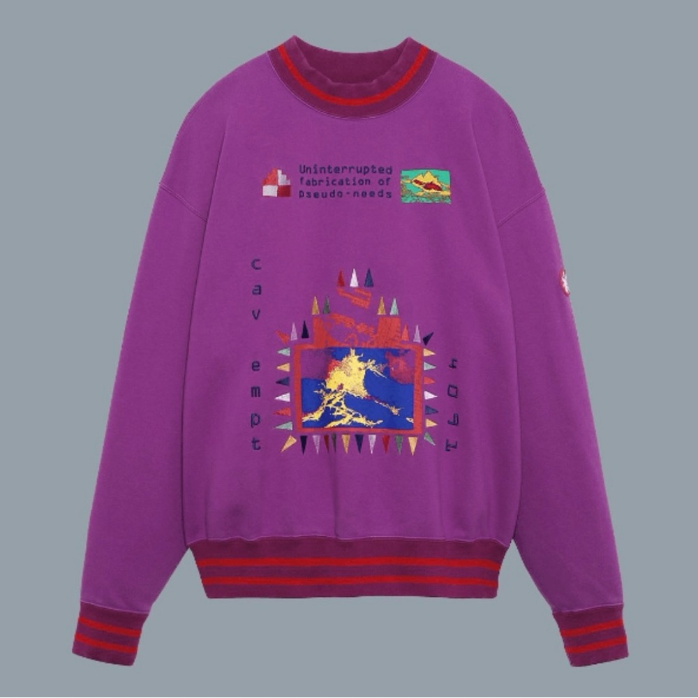 CAV EMPT UNINTERRUPTED CREWNECK